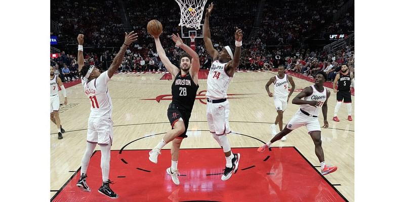 Clippers can’t keep pace with Rockets in 2nd half