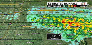 Isolated storms bring rain to parts of dry Iowa