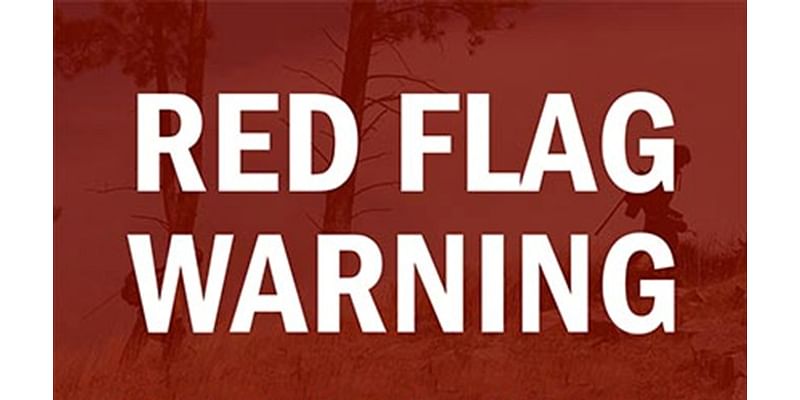 Red Flag warning covers South Dakota