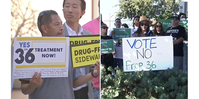 Here's where Bay Area residents stand with Prop 36, a controversial crime prevention ballot measure