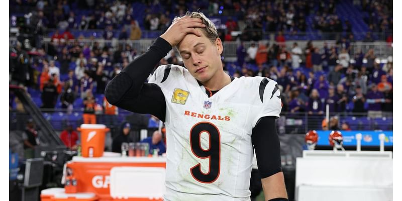 Joe Burrow keeps making history only to see the Ravens ruin it for him