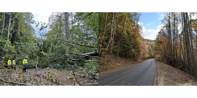 11 miles of Blue Ridge Parkway reopens in Asheville