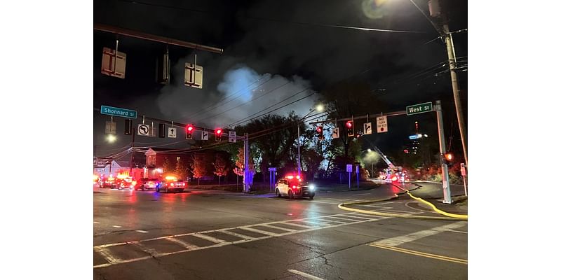 Syracuse firefighters battle large fire on city’s west side