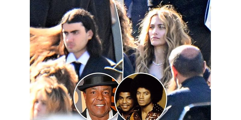 Michael Jackson’s kids Paris and Bigi attend uncle Tito’s funeral with famous family members