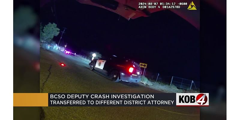 Santa Fe County DA takes up BCSO deputy crash investigation