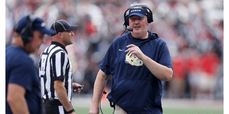 Everything Akron head coach Joe Moorhead said after South Carolina's 50-7 win