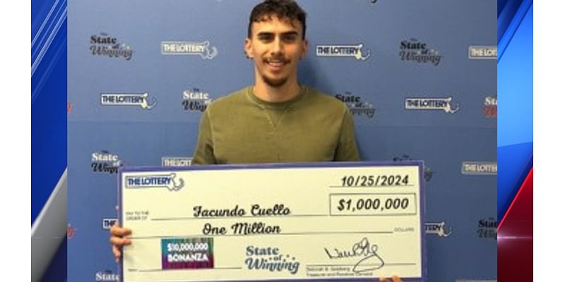 Winthrop man plans on investing $1 million lottery prize