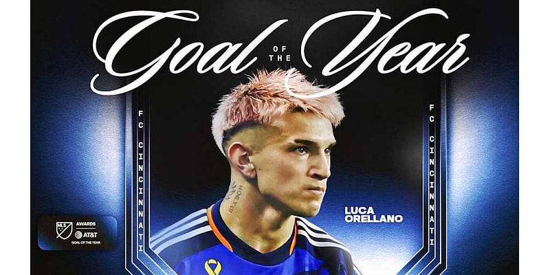 FC Cincinnati's Luca Orellano Wins 2024 MLS Goal of the Year Award