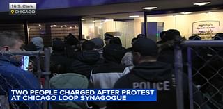 2 arrested at protest at Loop synagogue after demonstrators register under fake names