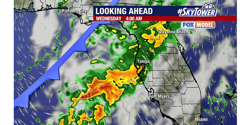 Rain, storms to move through Bay Area on Wednesday ahead of cold front. Here's the timeline