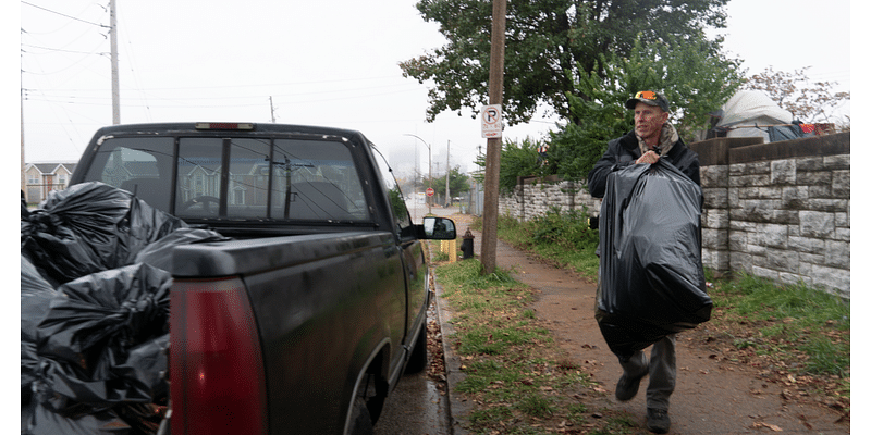 Religious nonprofit picks up trash to keep north St. Louis homeless encampment open