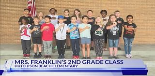 The Daily Pledge: Mrs. Franklin’s 2nd Grade Class