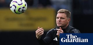 ‘Where we want to be’: Eddie Howe eager to take Newcastle top of the table