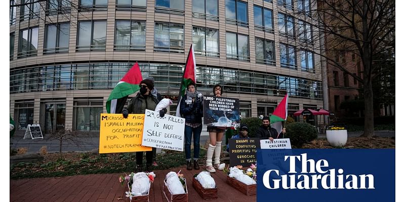 Microsoft workers fired over Gaza vigil say company ‘crumbled under pressure’