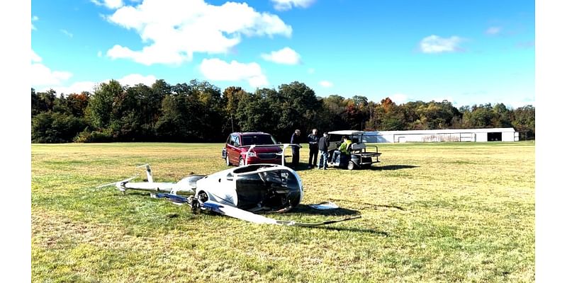 ‘Very blessed’: 82-year-old pilot walks away unharmed after helicopter crash