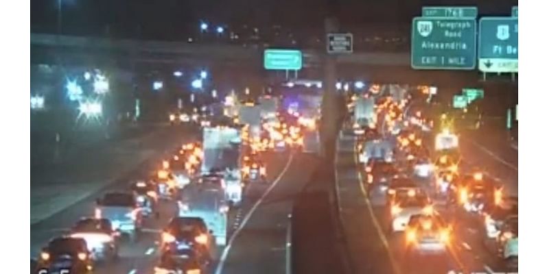 Crash closes westbound lanes on I-495, leaves one dead and multiple injured