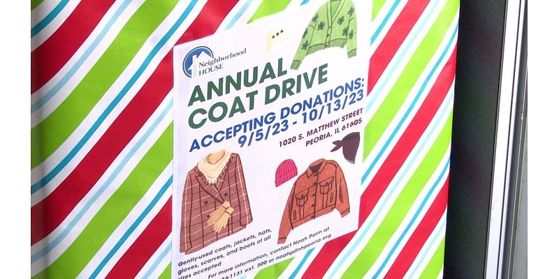 Neighborhood House Peoria holds its annual coat drive