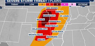 The Daily Weather Update from FOX Weather: Severe weather threatens Plains while deadly flooding slams Spain