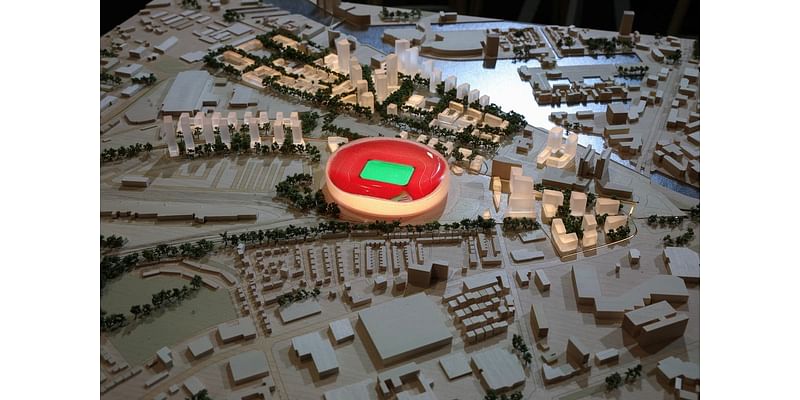 First look of Manchester United’s regeneration plan emerges with new 100,000-seater stadium