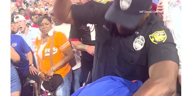 Disturbing video shows Florida deputies repeatedly punch fans at UF-Georgia game