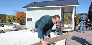 Portable retail stalls arrive in Utica, plaza is ‘getting there,’ mayor says