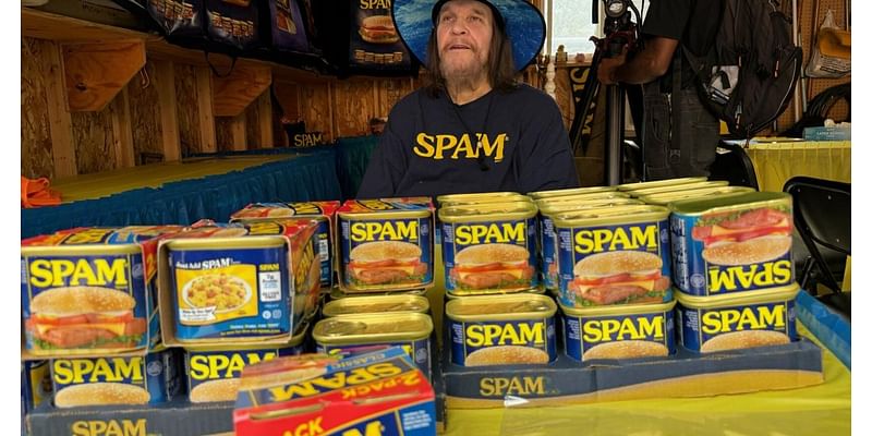 North Street residents ham it up with SPAM carving contest