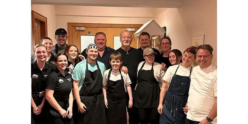 Hollywood star Bill Murray surprises guests and staff at Donegal hotel