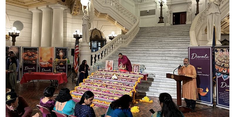 South Asians celebrate Diwali, Pennsylvania's newly proclaimed state holiday