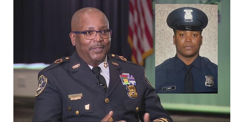 'I'm not perfect, but blessed': Outgoing Detroit Police Chief White reflects on 30 years of service