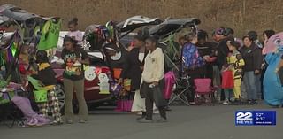 Veritas Prep hosts harvest fest with trunk or treat fun