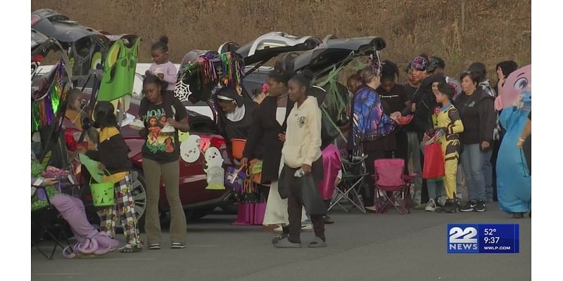 Veritas Prep hosts harvest fest with trunk or treat fun