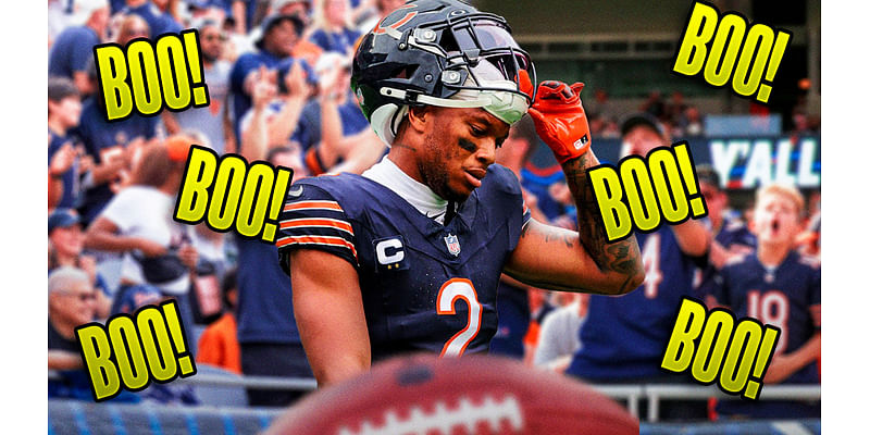 Bears' DJ Moore drops 'eye-opening' take on fans booing all game