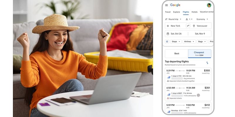 Google's new button will help you find the cheapest flights to any destination - here's how to find it