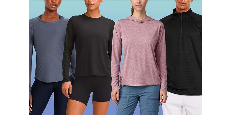 15 Sweat-wicking Hiking Shirts for Fall That Will Keep You on the Trail Longer — From $12