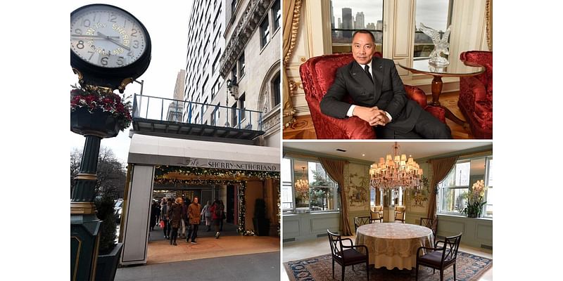 Fire-damaged penthouse tied to a convicted Chinese fraudster lists for $24M — a staggering downfall from its initial $86M asking price