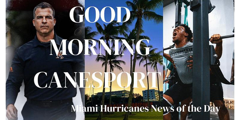 Miami's daily Hurricanes news of the day is right here