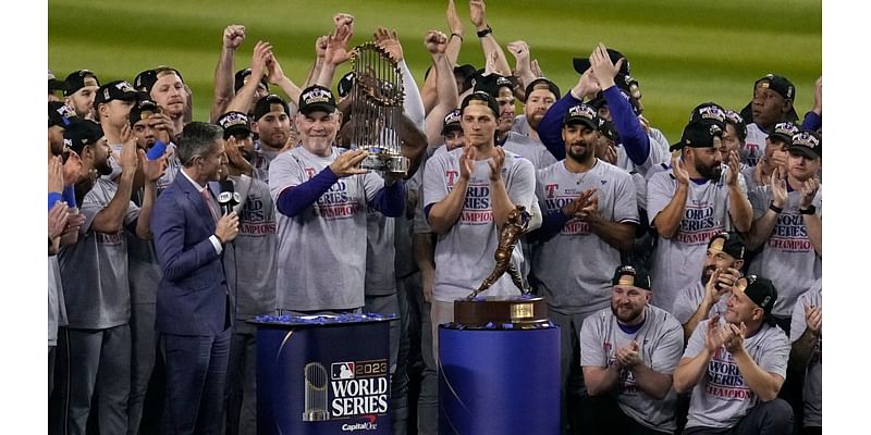 How hard is it to repeat as World Series champ? Texas just made it 24 seasons in a row without one