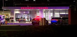 Car arrives at Cleveland hospital with shot-out windows