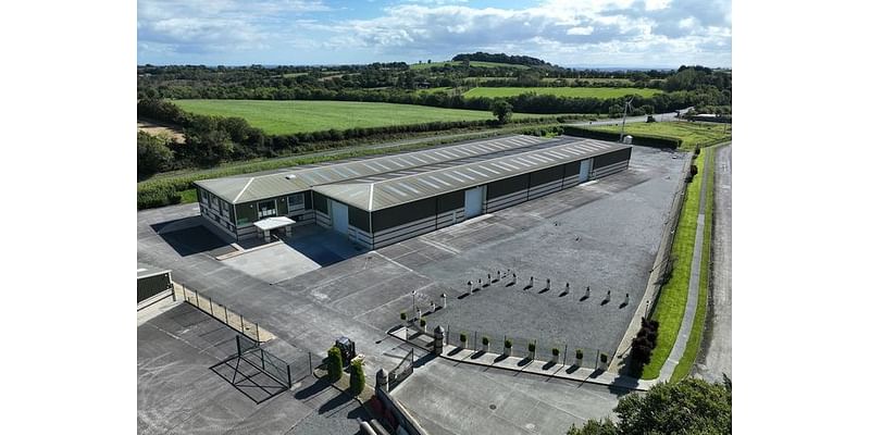 Large industrial unit goes on sale at Collon Business Park