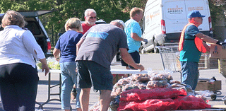 Salvation Army hosts Feeding America Mobile Food Pantry in Menominee, providing food to hundreds of families in need