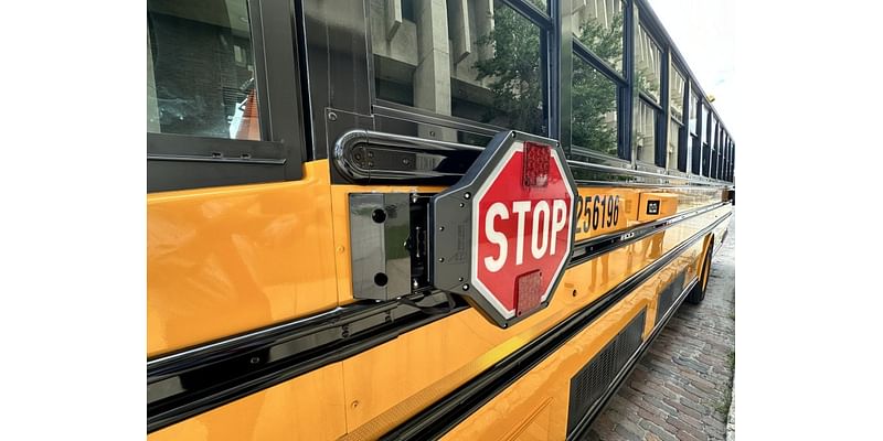 Florida student hospitalized after car speeds past bus stop, deputies say