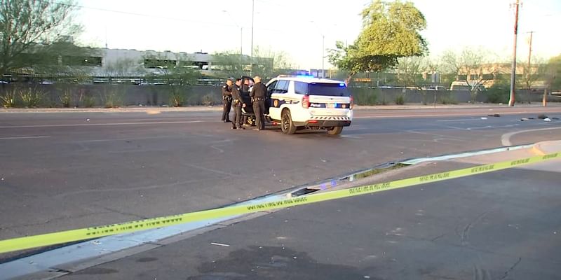 Deadly crash involving pedestrian shuts down busy Phoenix street