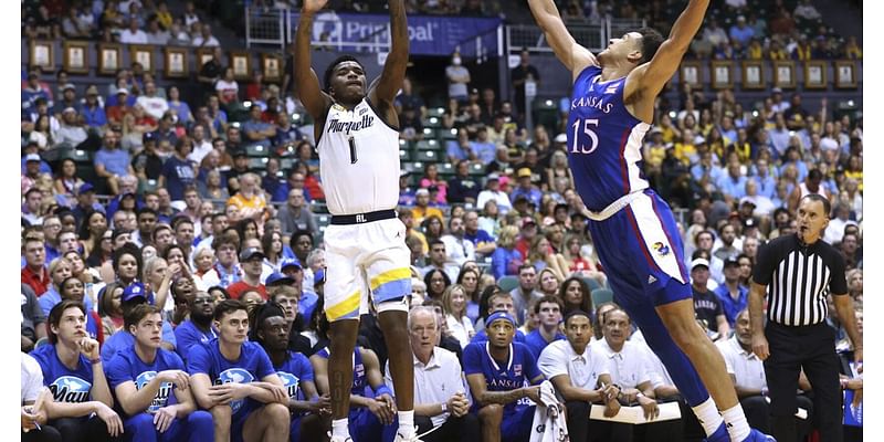 No. 4 Marquette routs No. 1 Kansas in testy Maui Invitational semifinal