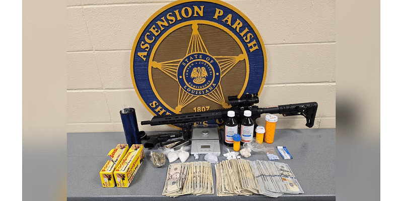 2 men face drug charges after Ascension Parish deputies seize fentanyl, cocaine, marijuana