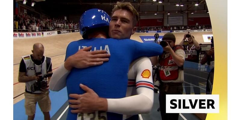 Track Cycling World Championship 2024: GB's Josh Charlton wins Men's Individual Pursuit Silver Medal