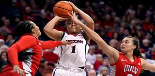 Rookie Lauryn Swann shines in the big moments to lead Arizona to a 75-66 win over UNLV Tuesday