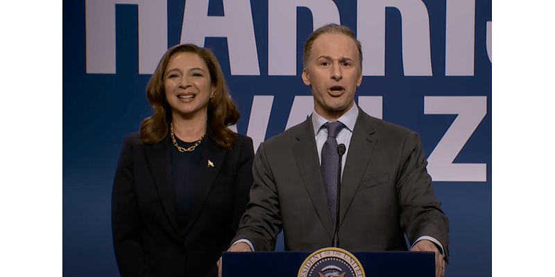 Maya Rudolph makes her debut as Kamala Harris in Saturday Night Live return