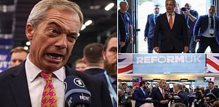 Nigel Farage vows to build an 'election-winning machine' as he arrives at Reform UK's conference with party claiming they can replace Labour in power in 2029... but he admits need to 'professionalise'