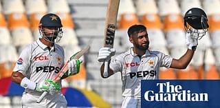 Masood and Shafique hit centuries as Pakistan punish England in Test opener