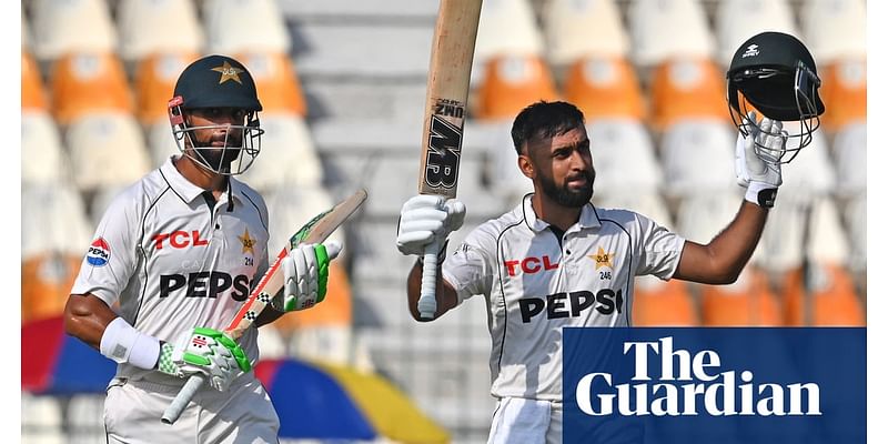 Masood and Shafique hit centuries as Pakistan punish England in Test opener